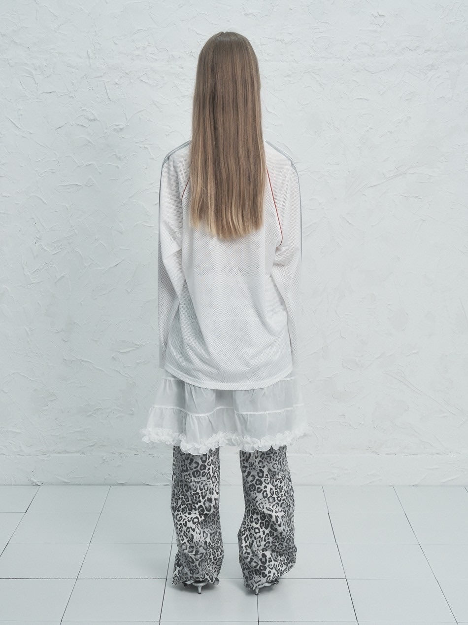 【SETUP‐EXE】V-NECK MESH SPORTS T