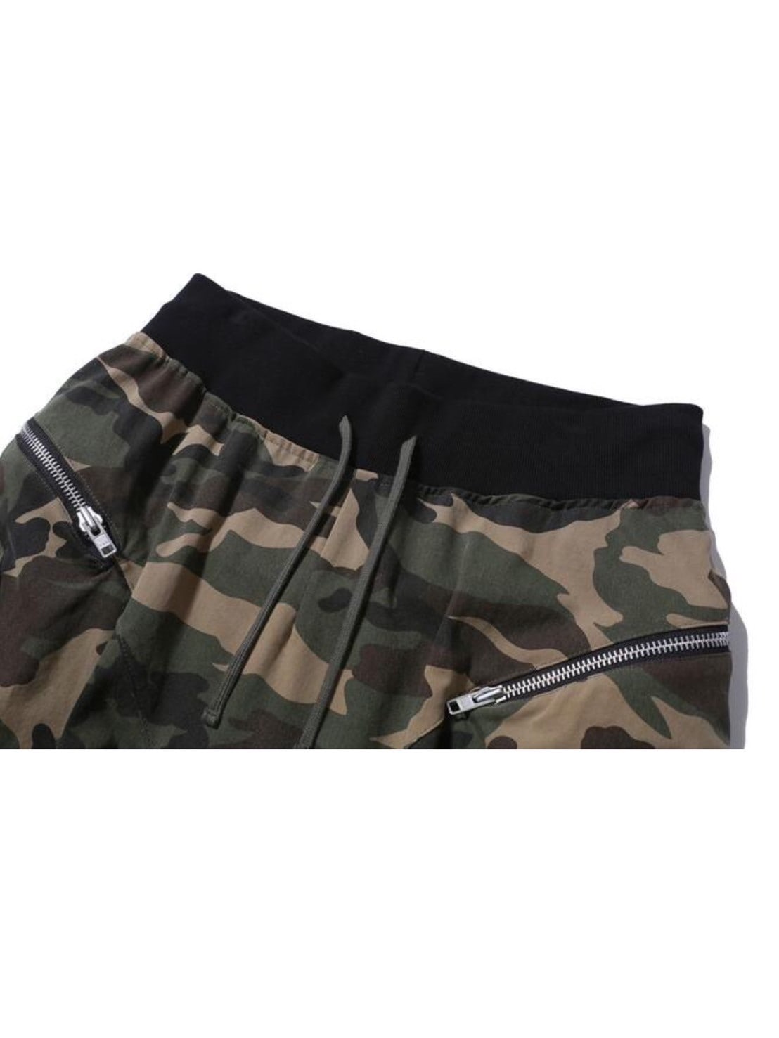 【roaringrad】ZIPPER SAGGING PANTS CAMOUFLAGE
