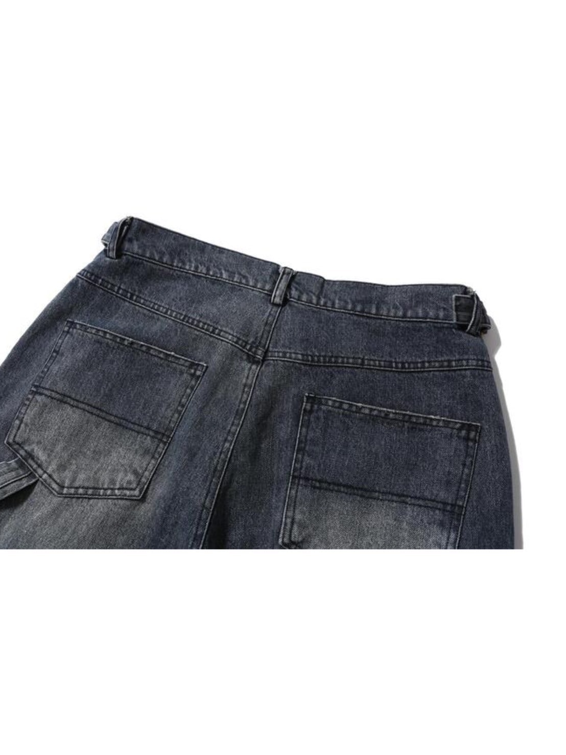 【roaringrad】WASHED DENIM CARPENTER PANTS