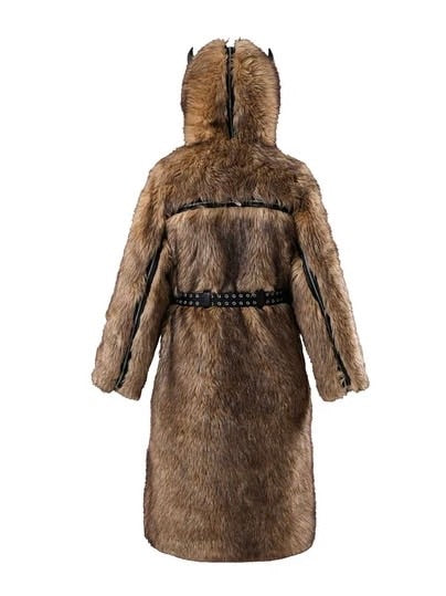 【The Boy Has No Patience】BLOOD MOON NIGHT BOXER ECO-FRIENDLY FUR COAT