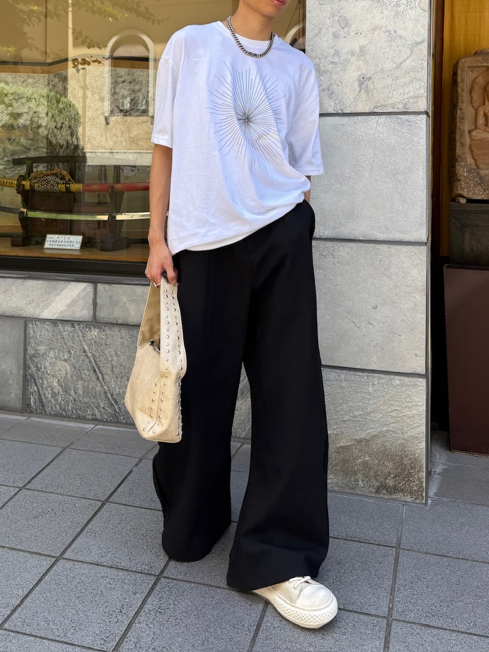 受注制【Chikashitsu +】volume toe canvas sneaker (2color)