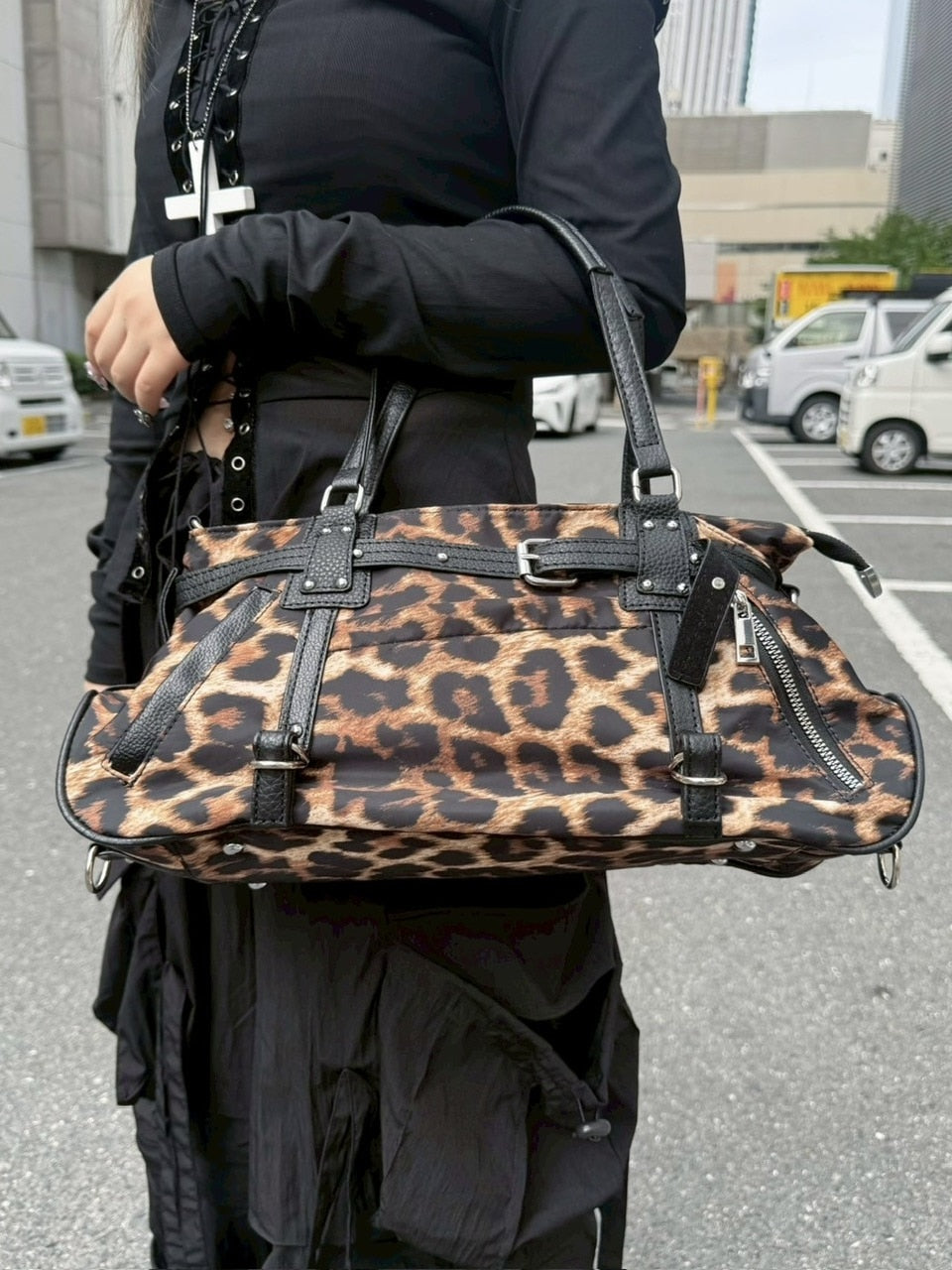 受注制【Never mind the XU】belt shoulder bag (2color)