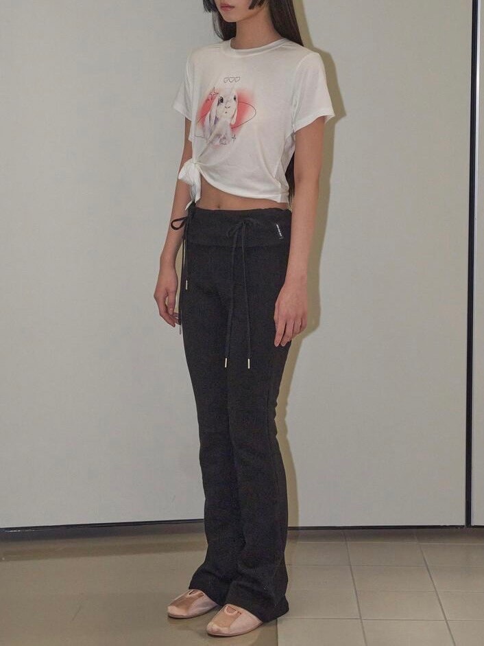 【ODDONEOUT】COSMOS RABBIT TIE T-SHIRTS