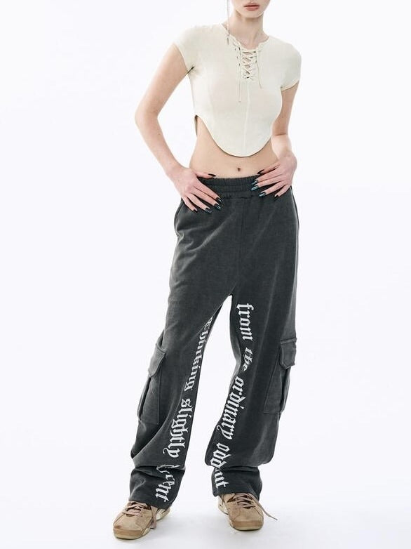 【ODDONEOUT】Washing pigment Vneck top / 【オッドワンアウト】ウォッシングピグメントVネック半袖Tシャツ