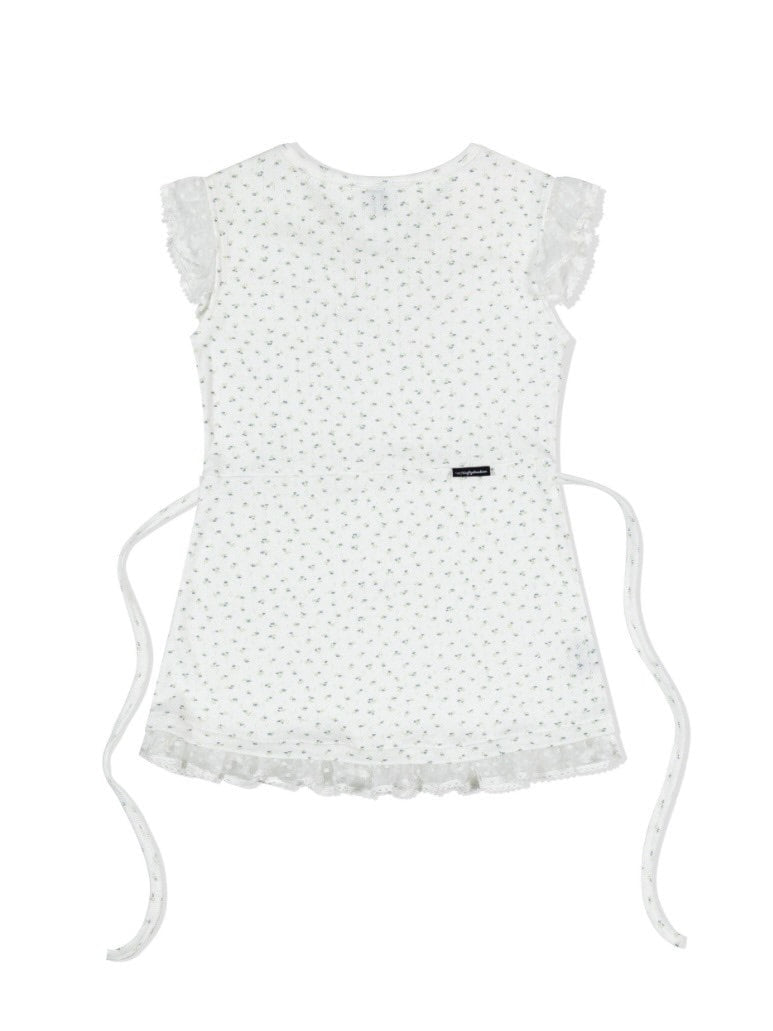 【Uglyshadow】FLOWER LACE SLEEVELESS