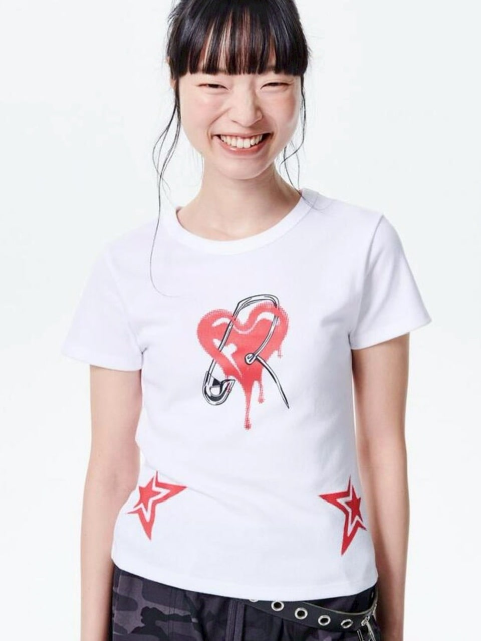 【runningHIGH】MELTING HEART H/S TEE