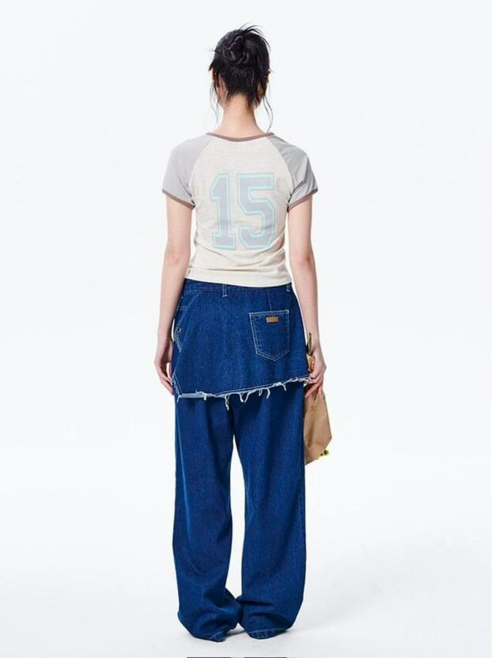 【runningHIGH】VARSITY LOGO H/S TEE