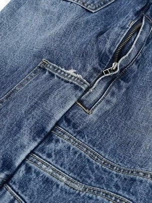 【roaringrad】CARPENTER BERMUDA DENIM PANTS