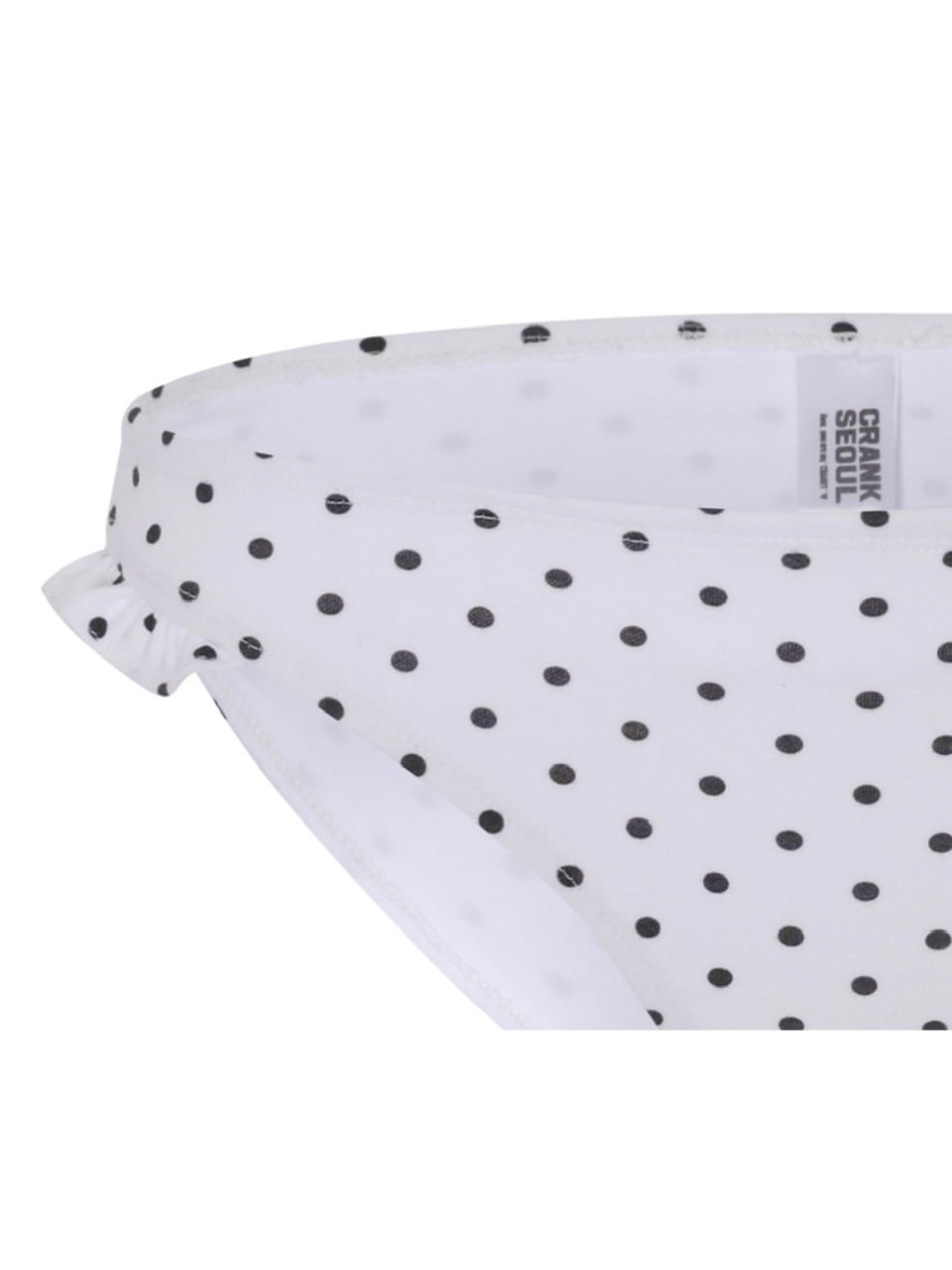 【CRANK】DOT FRILL BIKINI SET