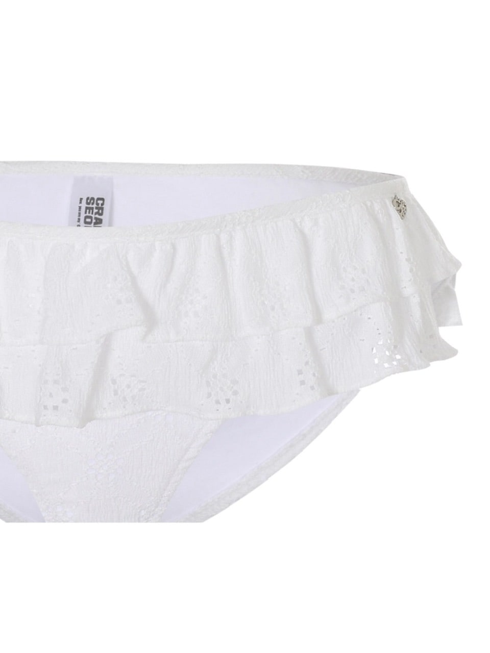 【CRANK】EYELET FRILL BIKINI SET