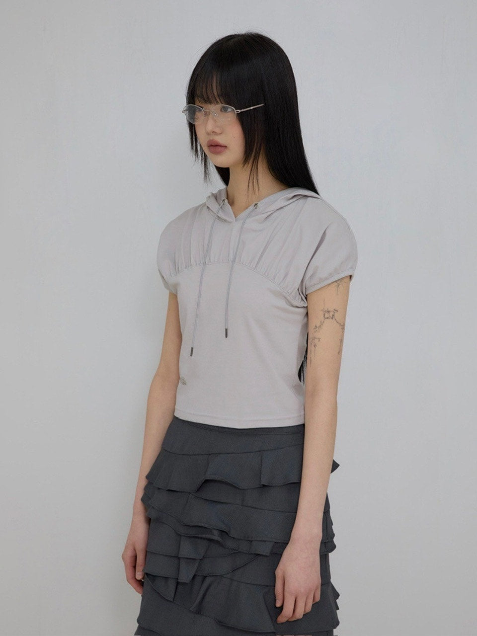 【FLAREUP】Kaya Shirred Hoodie