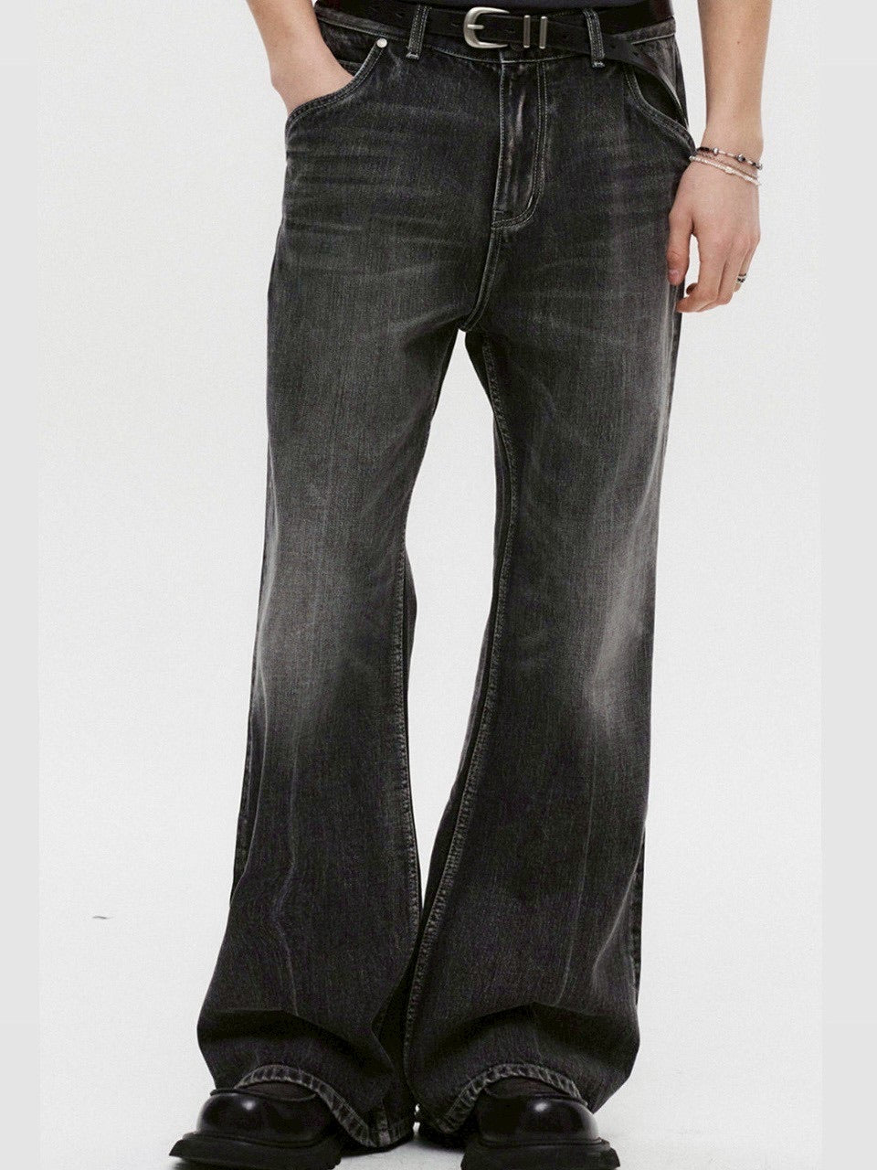 【DNSR】Western Flare Denim Pants