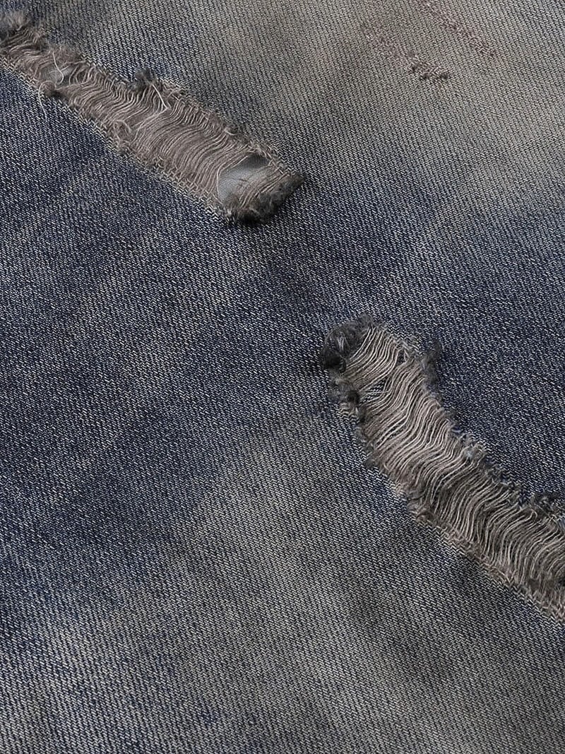 【DND4DES】DISTRESSED DUSTY FLARED JEANS