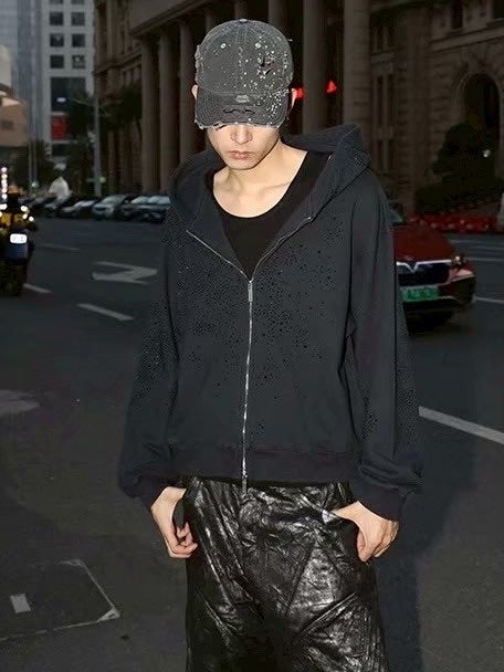 【DND4DES】DIAMOND DISTRESSED CAP