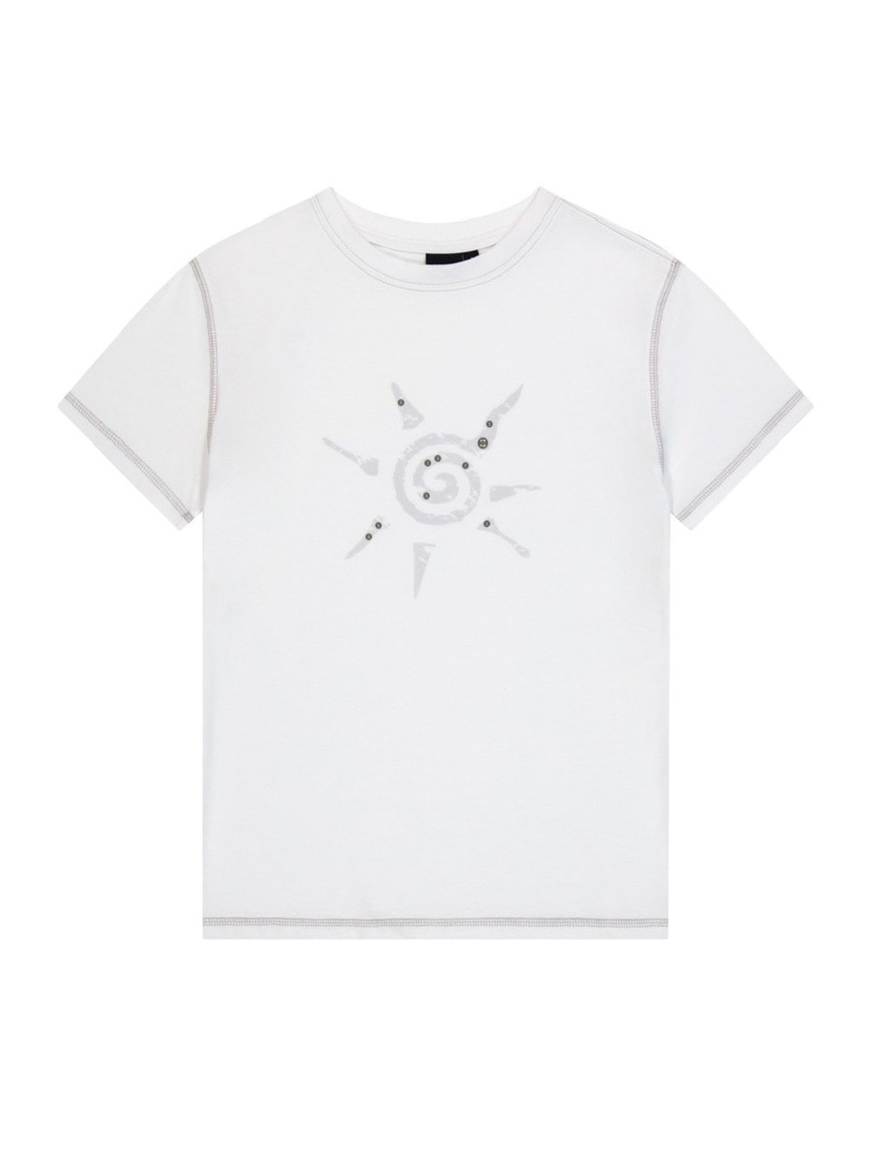 【AAKAM】Studded Sun Half Top
