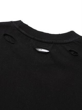 【roaringrad】DAMAGE LETTERING T-SHIRTS / 【ロアリングラド】ダメージロゴ半袖Tシャツ