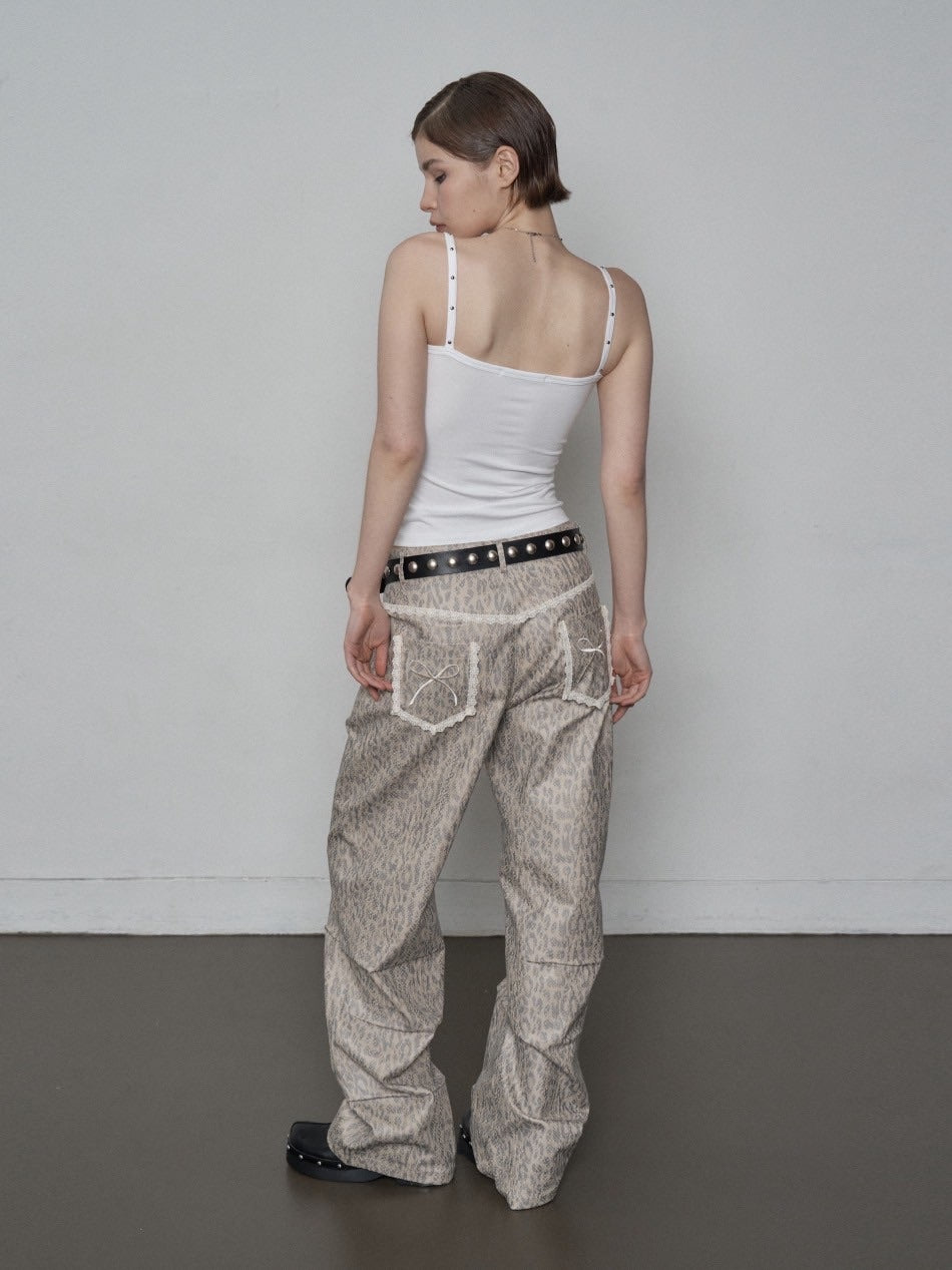 【SETUP‐EXE】CROSS STUDDED SLEEVELESS / 【セットアップエグゼ】クロススタッズキャミソール