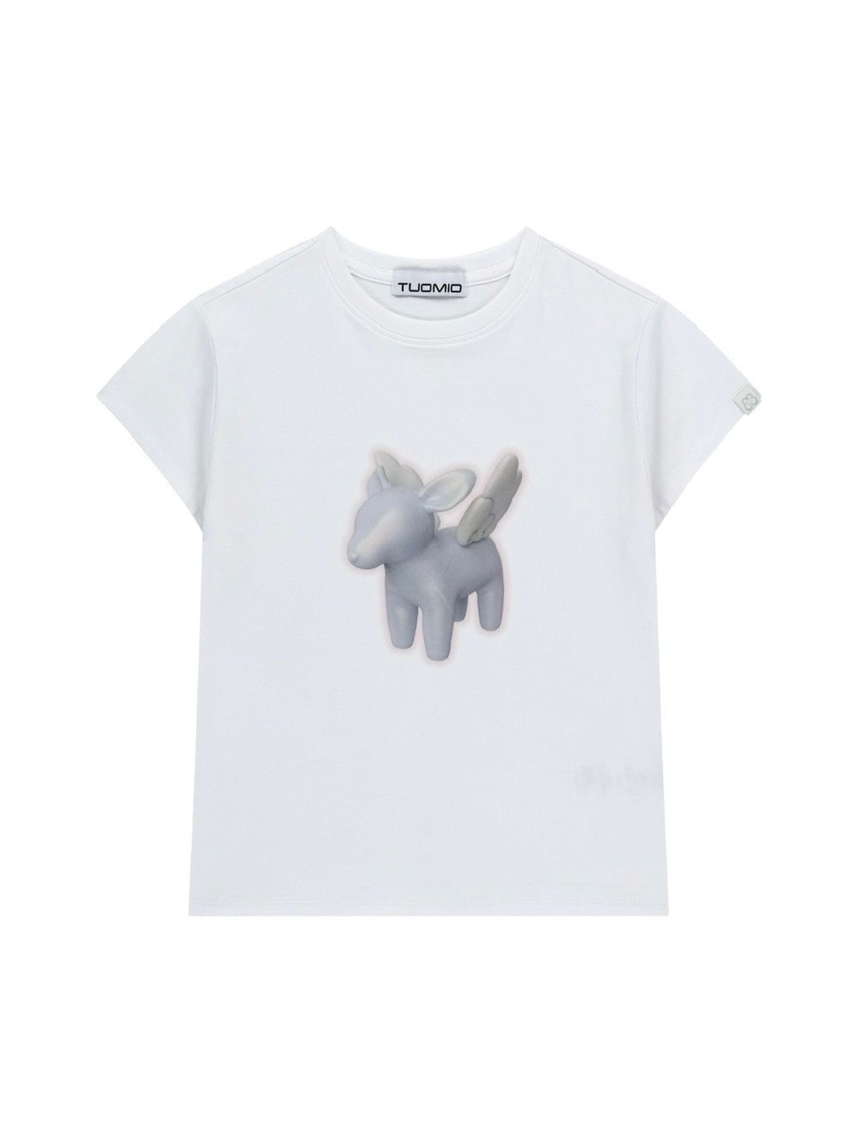 【TUOMIO】ANGEL DEER BABY T-SHIRT / 【トゥオミオ】エンジェルディアベイビー半袖Tシャツ