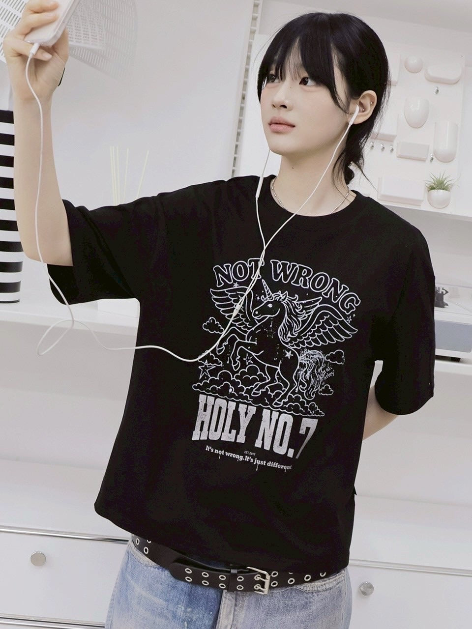 【HOLY NUMBER 7】Graphics Archive Short Sleeve T-Shirt 4 / 【ホーリーナンバー セブン】グラフィックアーカイブ半袖Tシャツ