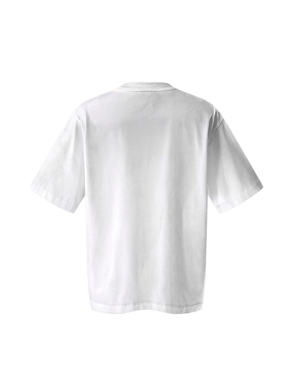 【The Boy Has No Patience】LUMINOUS NIGHT LEATHER PATCH TEE / 【ザボーイハズノーペーシェンス】レザーパッチロゴ半袖Tシャツ