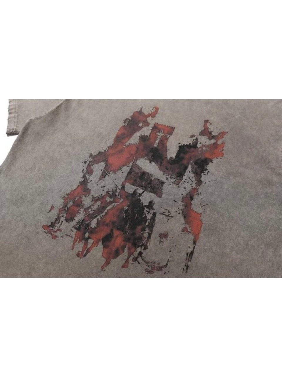 【roaringrad】CRUSADER WASHED OVER T-SHIRT / 【ロアリングラド】クルセイダーウォッシュドオーバー半袖Tシャツ