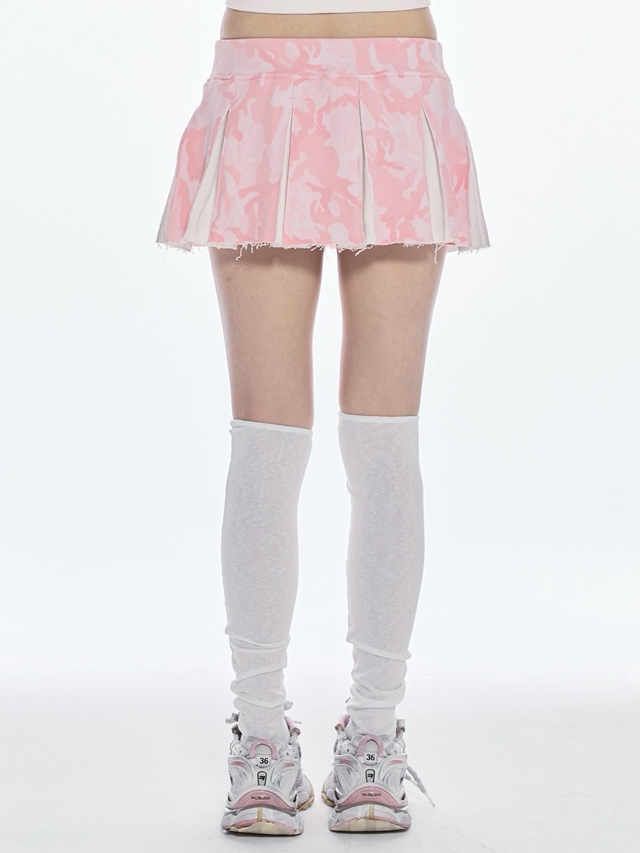 【CHERRYQUIRI】CQ lace stud pleats sk