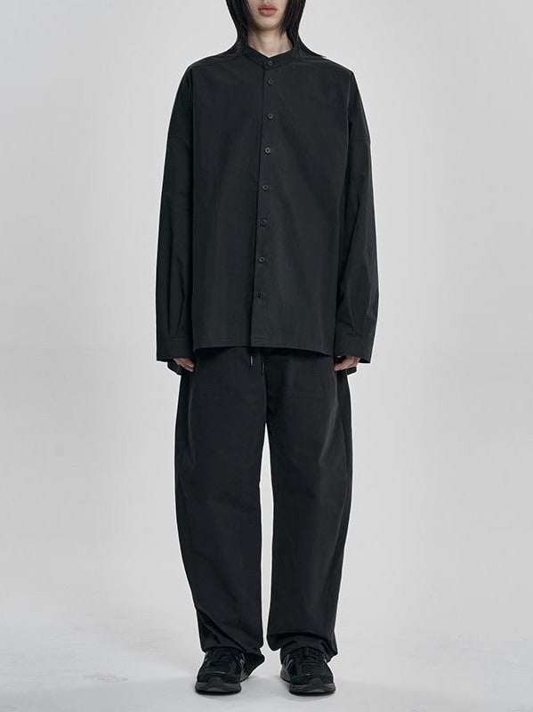 【AJOBYAJO】Shirt Layered Pants / 【アジョバイアジョ】シャツレイヤードスラックスパンツ