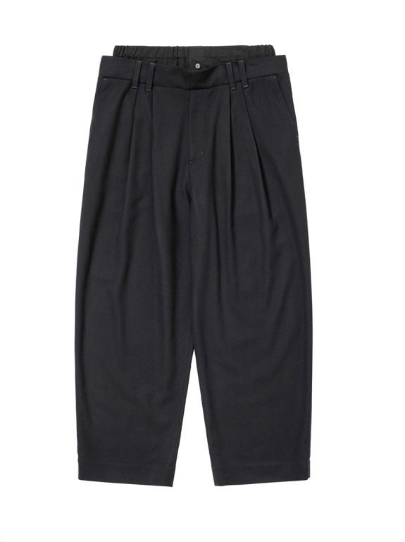 【AJOBYAJO】Double Layered Pants / 【アジョバイアジョ】ダブルレイヤードスラックスパンツ