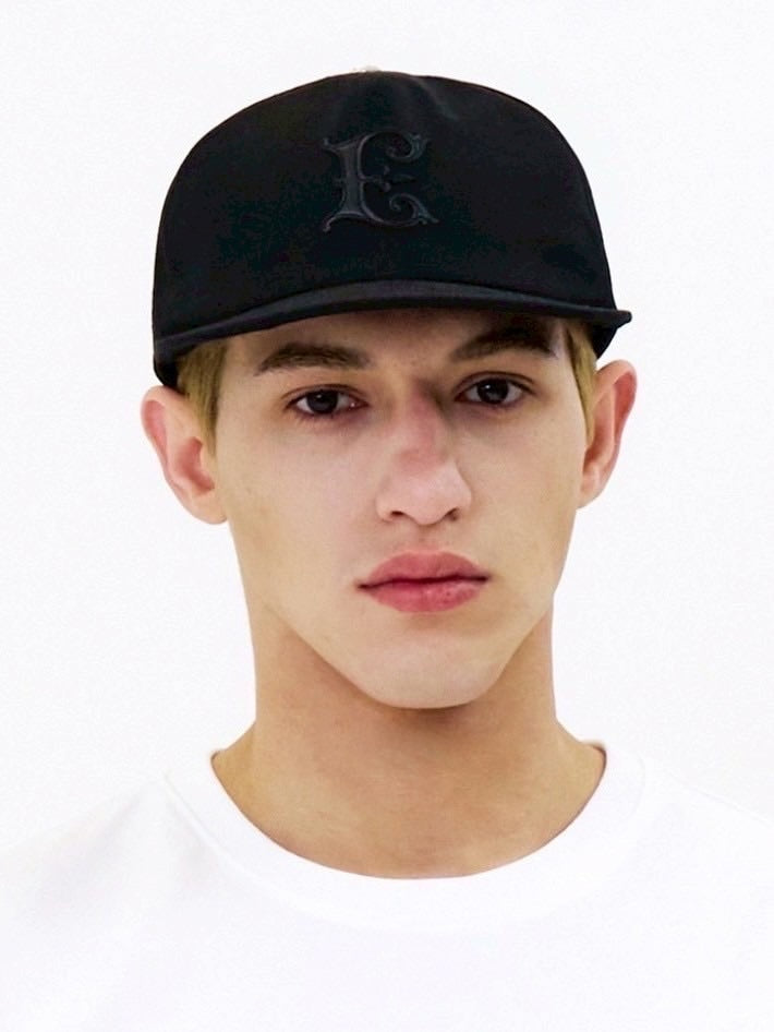 【E RIN AI E】NOUVEAU E DENIM DAD CAP