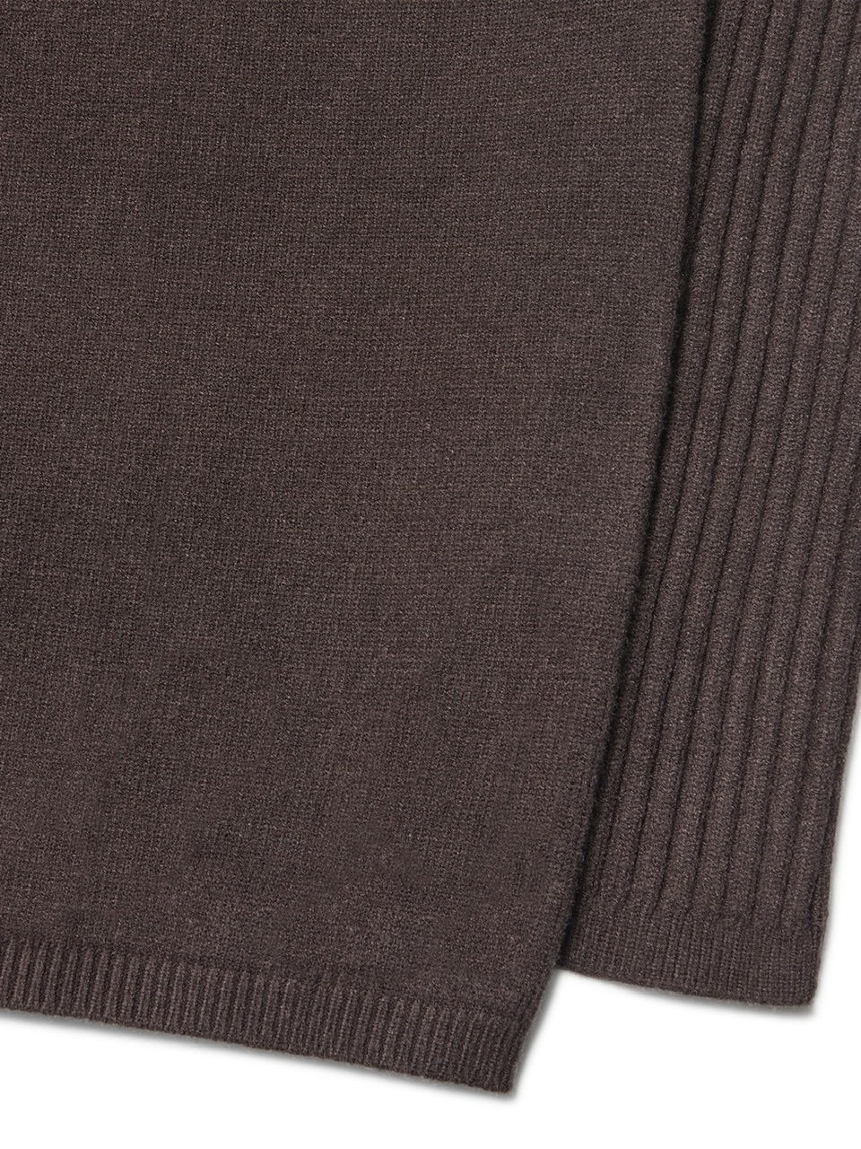 【NOMANUAL】DOUBLE ECHO WOOL KNIT