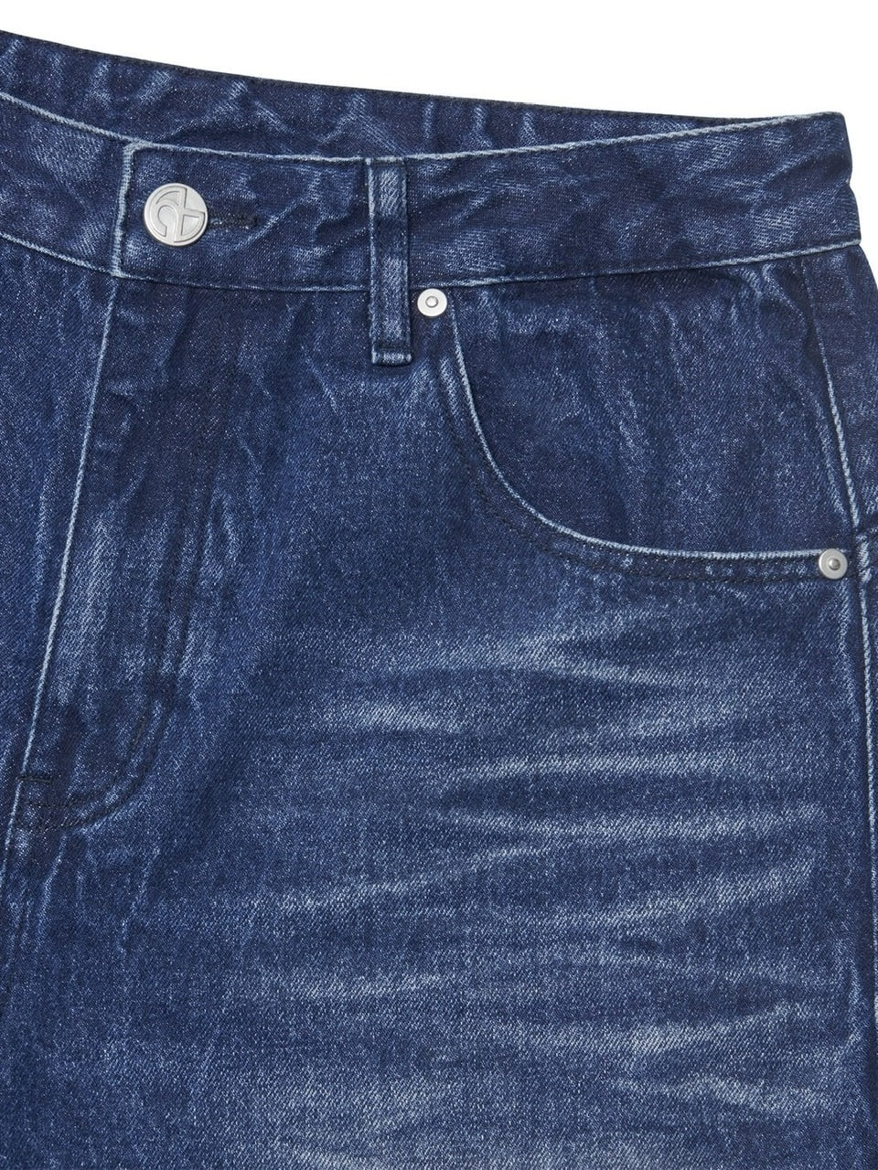 【NOMANUAL】 WASHED JUMBO DENIM PANTS