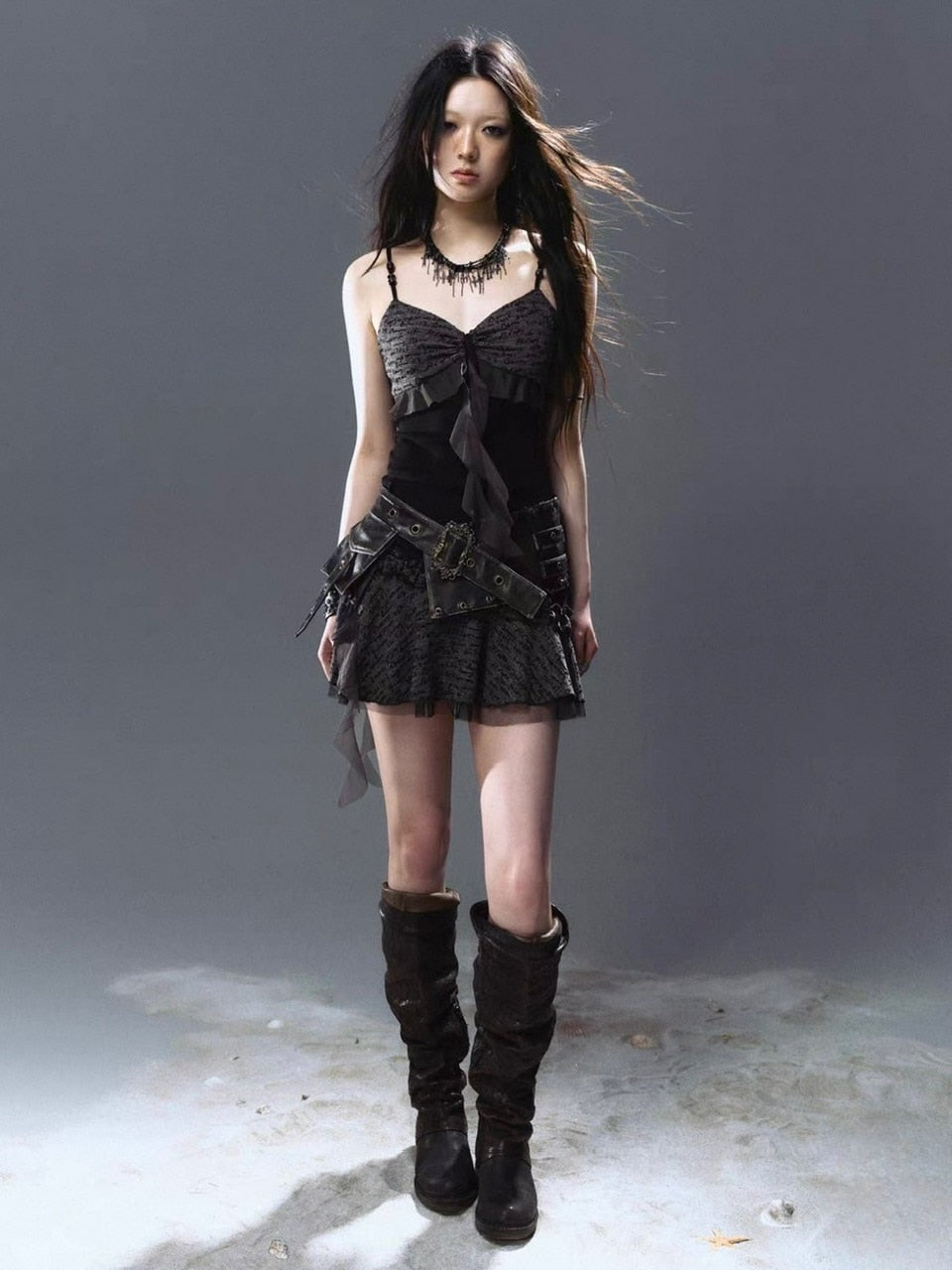 【Cest Nous】Leather Corset Belt / 【セヌー】コルセットベルト