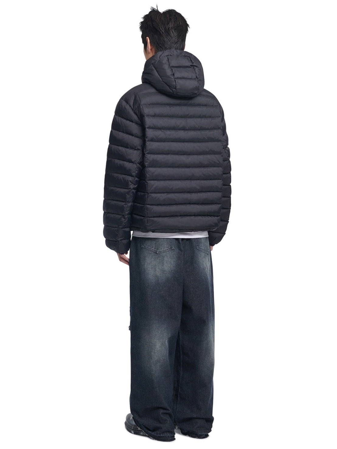 【NOMANUAL】DESTROYED LAYER DENIM PANTS