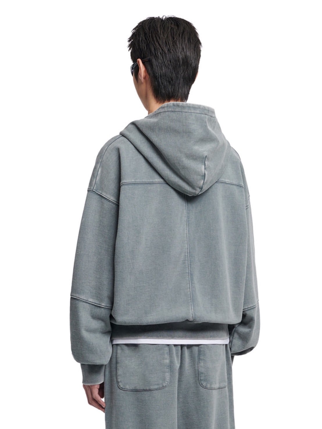 【NOMANUAL】C.A VINTAGE HOODED ZIP-UP