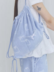 【FANCY X DUSTY】Zzz DUSTY SALON PAJAMA GYM SACK / 【ファンシー X ダスティ】Ｚｚｚダスティーサロンパジャマリュック
