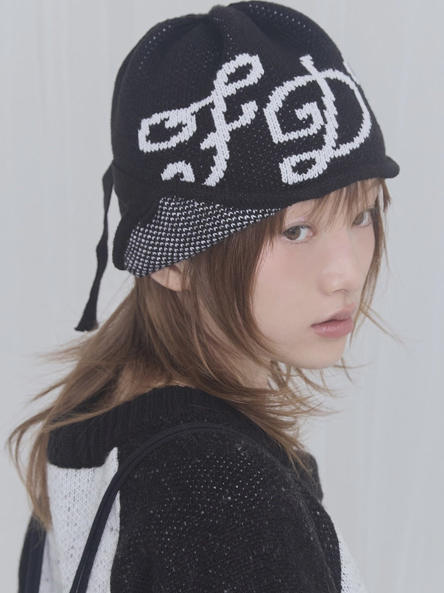 【FANCY X DUSTY】F.D.C EARFLAP BEANIE / 【ファンシー X ダスティ】F.D.Cイヤーフラップニット14
