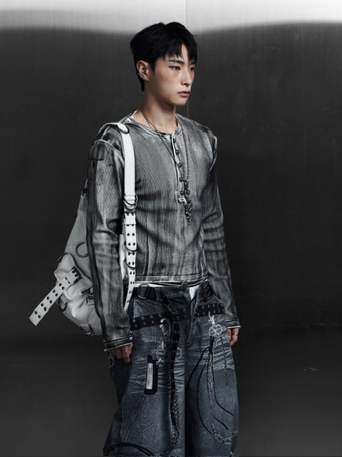 【Rosen Kreuz】TIGHT RIB LONG SLEEVE