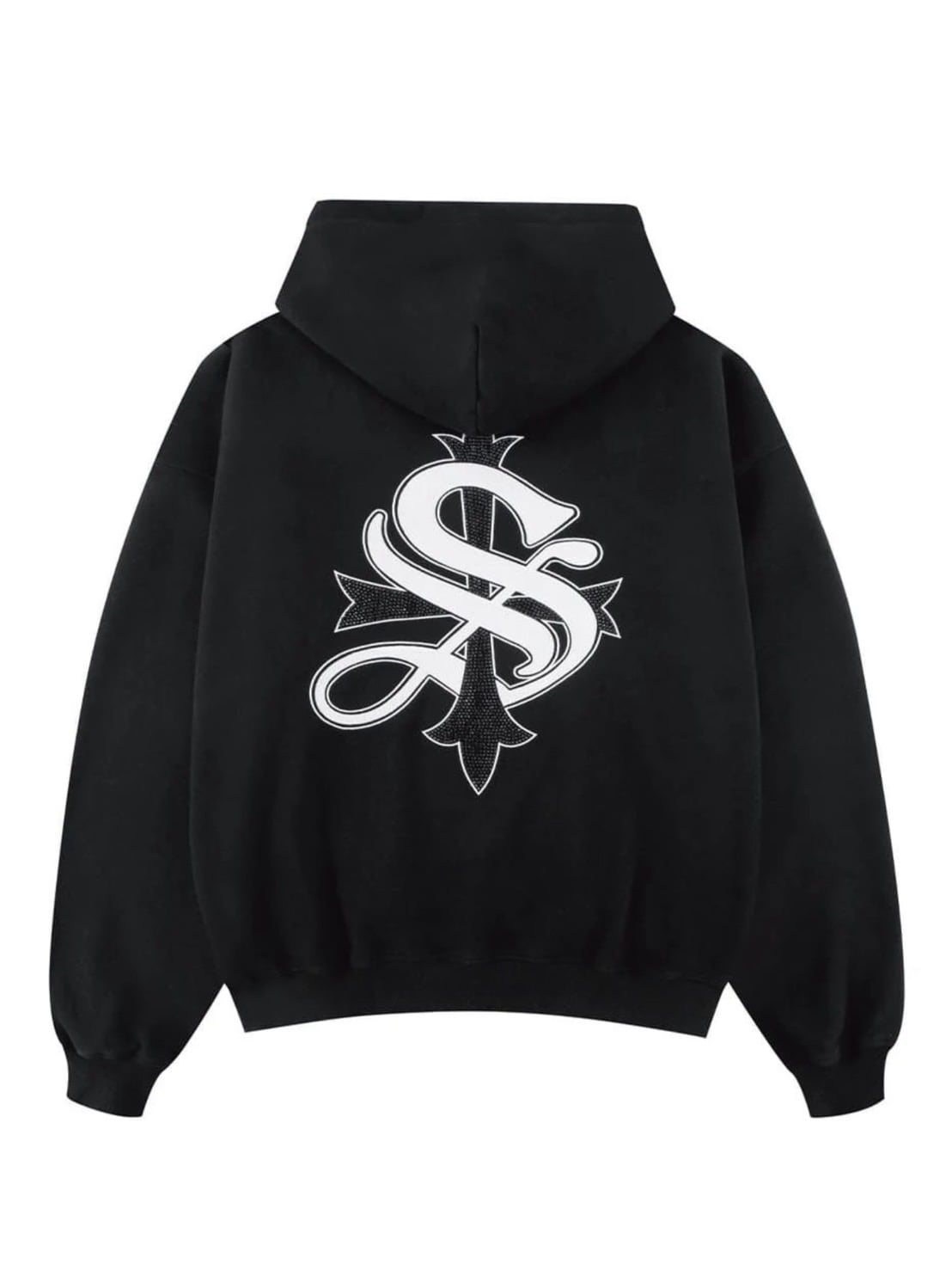 【SUPPLIER】Boxy Fit Cross Logo Hoodie / 【サプライヤー】クロスロゴプルオーバーパーカー