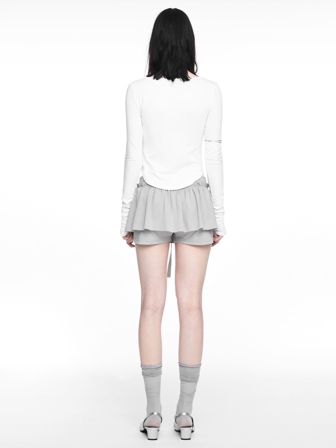 【NACHE】RUFFLE SHORT PANTS