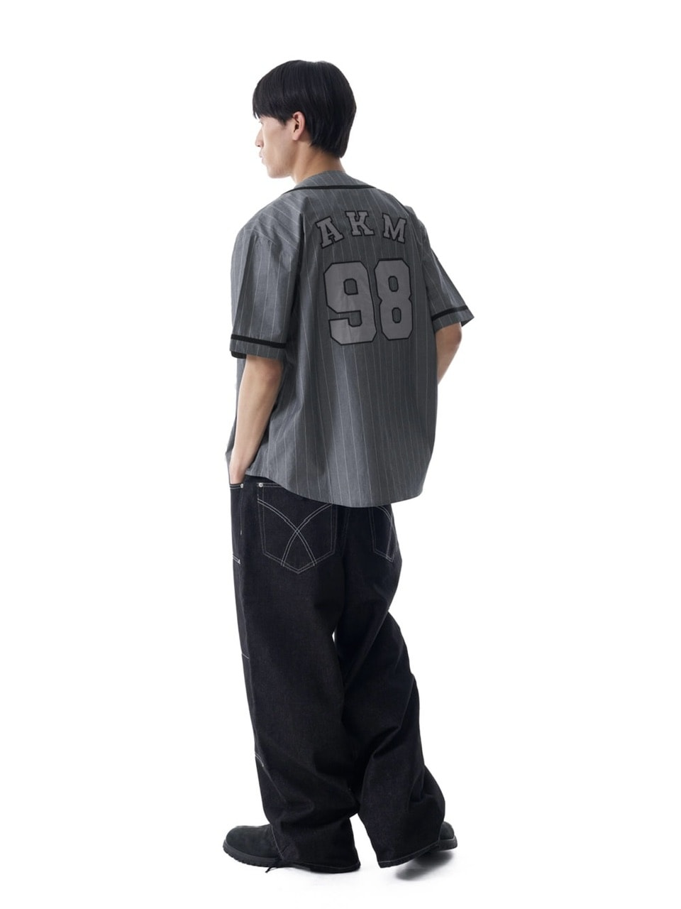 【AAKAM】Cotton Baseball Jersey