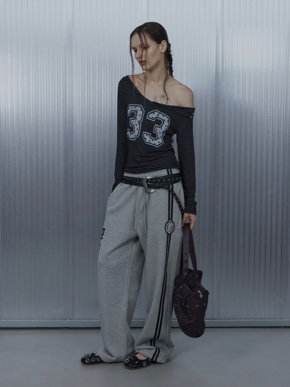 【SETUP‐EXE】PUNK WAPPEN SWEATPANTS / 【セットアップエグゼ】パンクワッペンスウェットパンツ