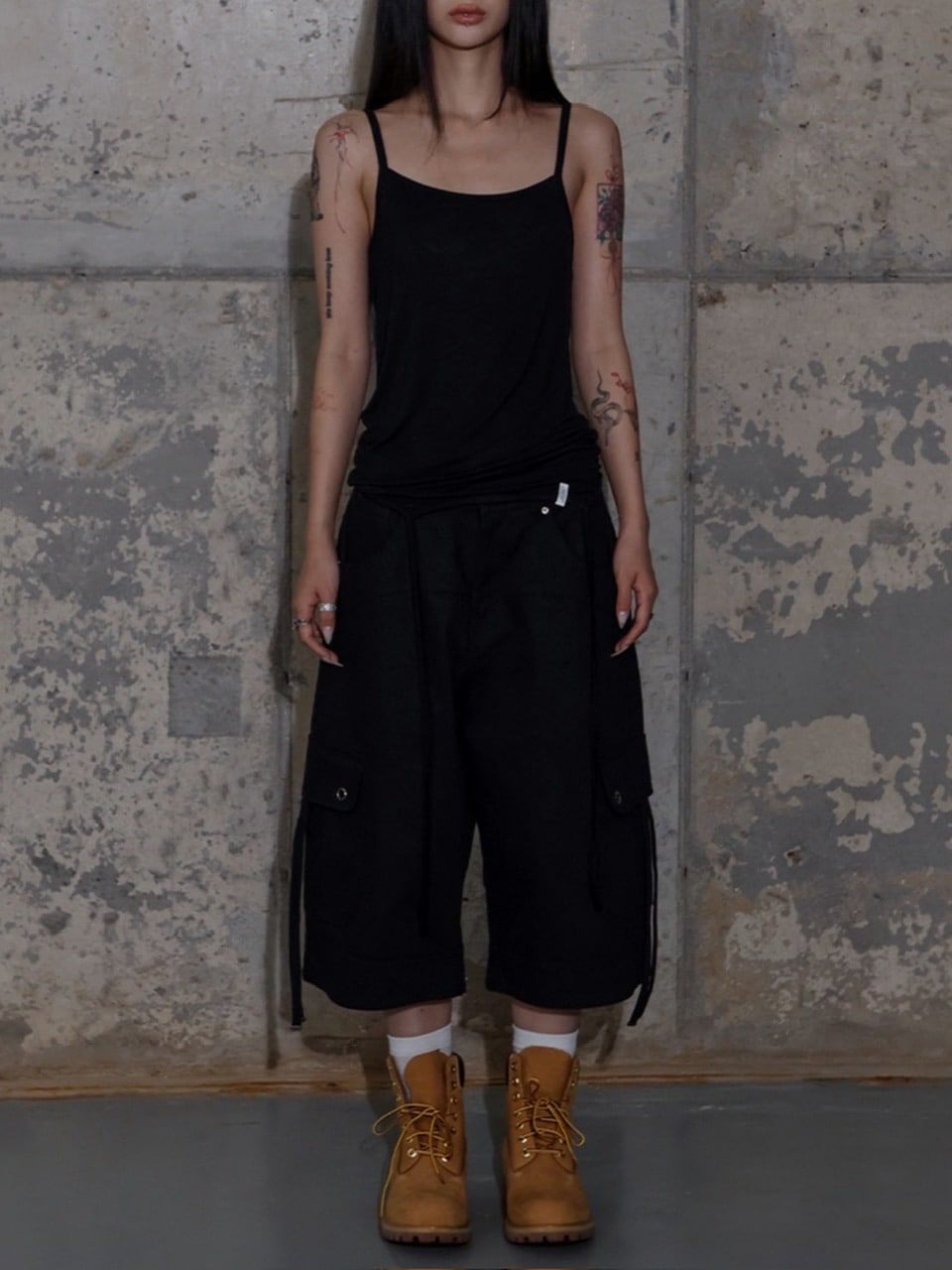 【FANCY CLUB】CROSS POCKET BERMUDA PANTS / 【ファンシークラブ】クロスポケットバミューダパンツ