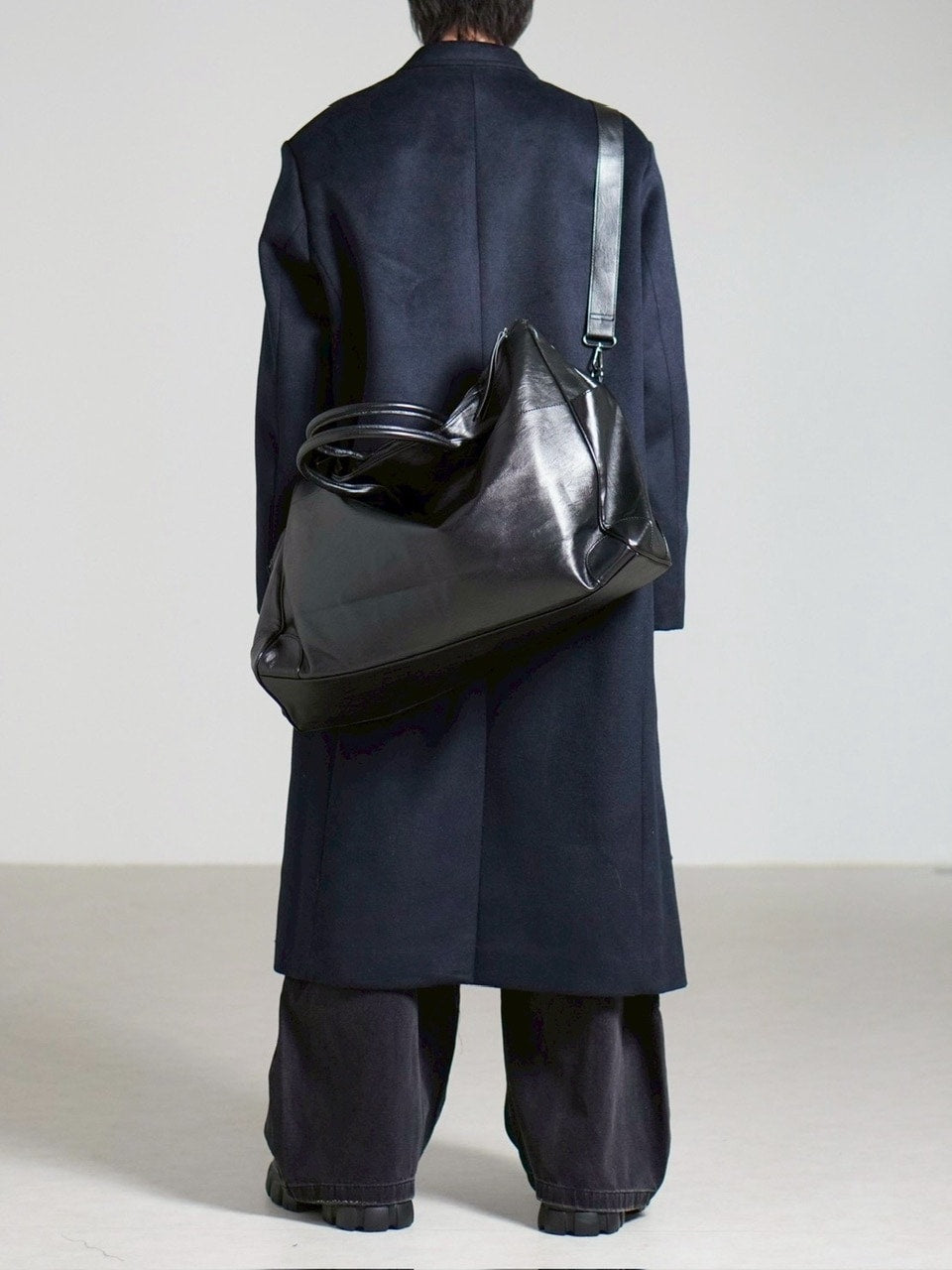 受注制【Chikashitsu +】travel big boston bag / 【チカシツプラス】トラベルビッグボストンバッグ (2color)