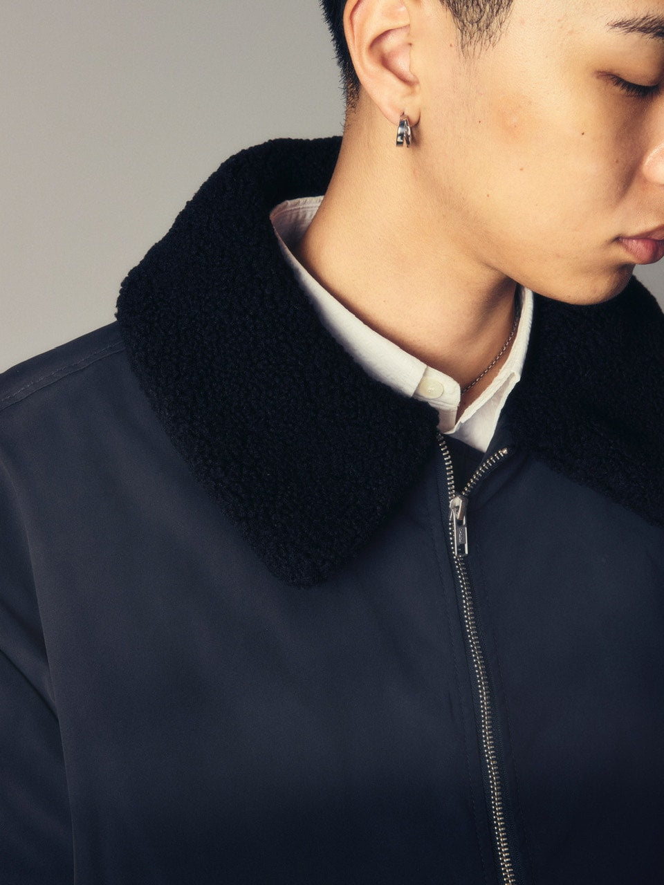 【CS】gradation boa blouson