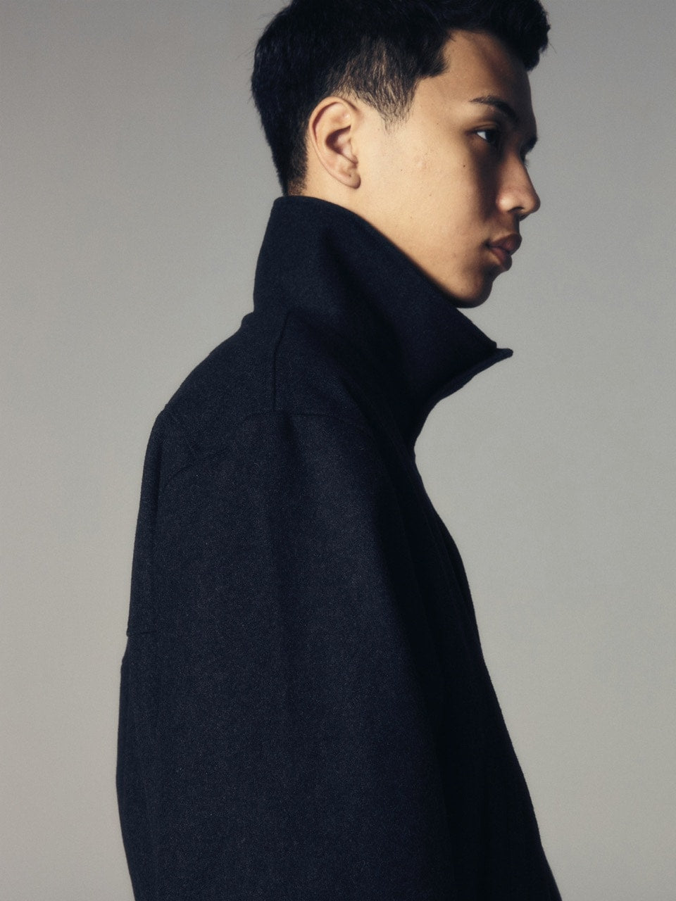 CS】wool high neck jacket – PRESSING WEB SHOP