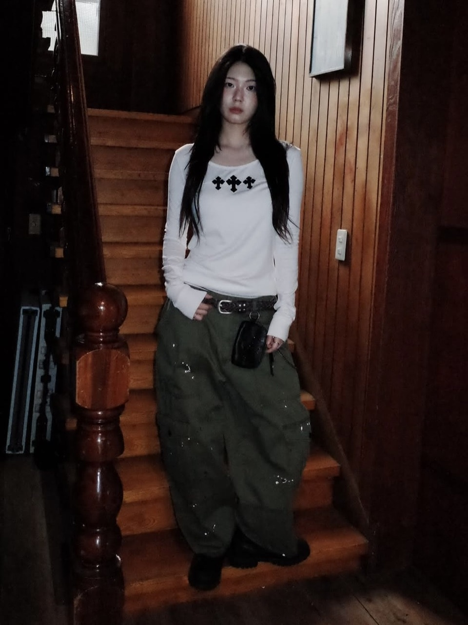 12/21再入荷【AAKAM】Triple AKM CROS2 Long Sleeve