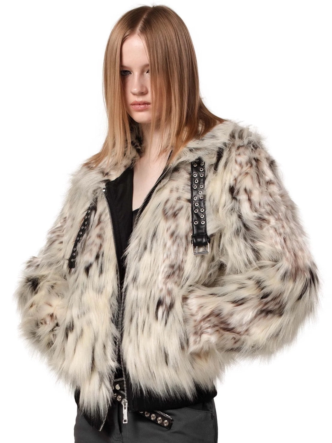 【RACER WORLDWIDE】Fur Bomber【レーサーワールドワイド】ファーボンバージャケット