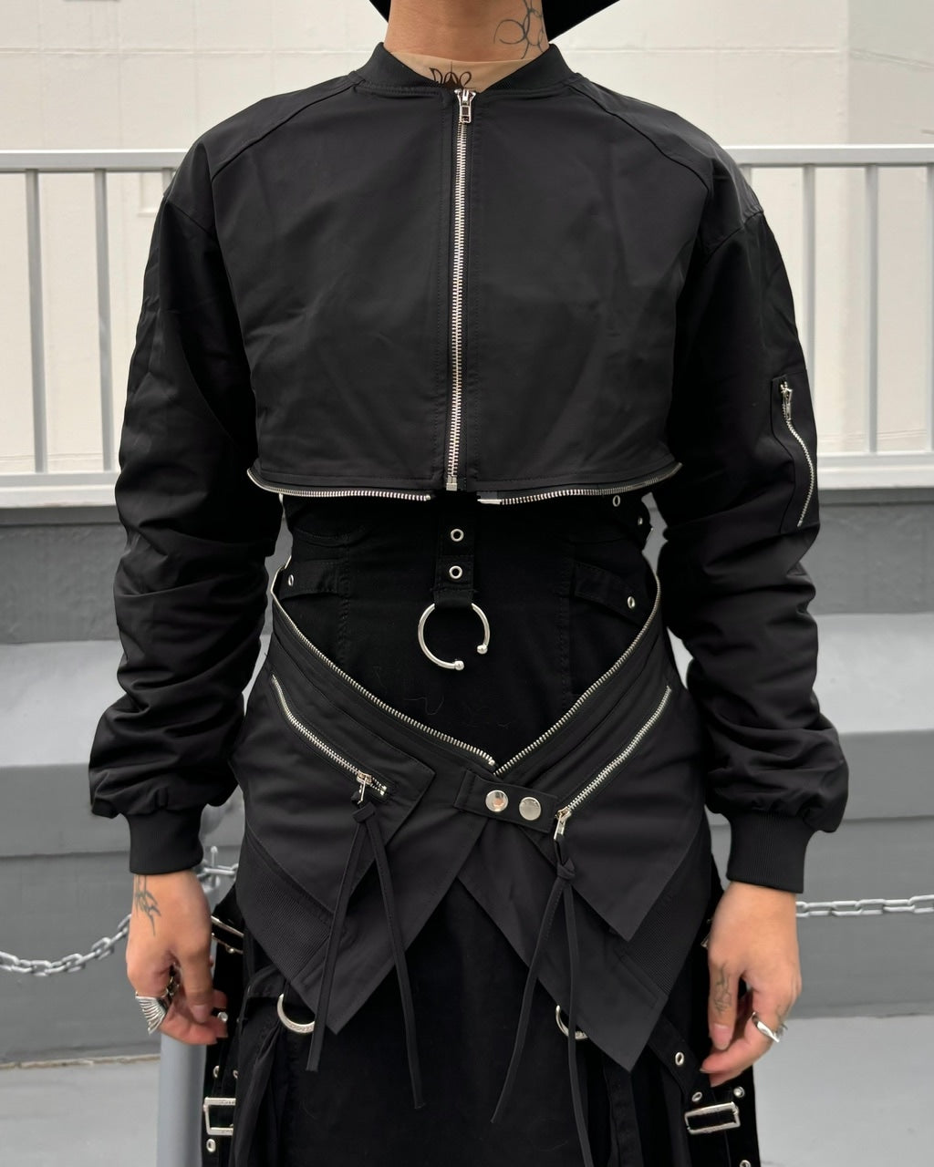 【Never mind the XU】2way light jacket / 【ネバーマインドザエックスユー】ツーウェイライトジャケット