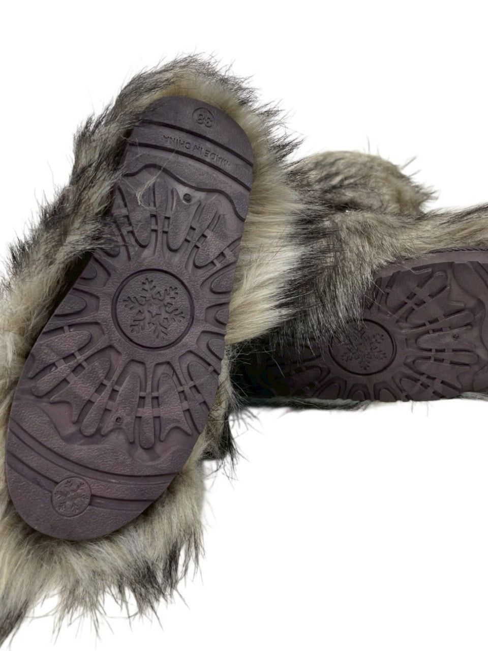 国際配送【Never mind the XU】belt fur boots /【エックスユードッグ】ベルトファーブーツ(2color)