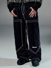 【NOMANUAL】NO RELIGION DOUBLE KNEE PANTS